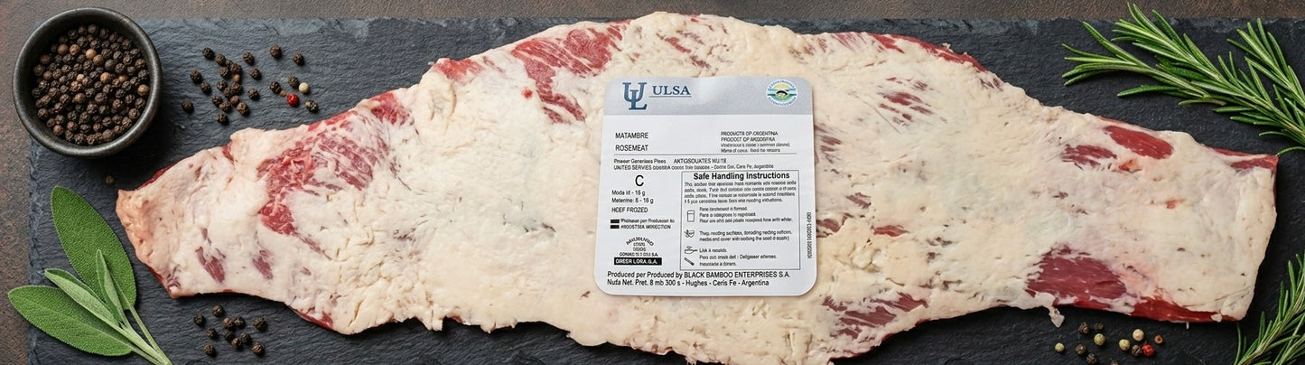 ROSEMEAT (MATAMBRE) - URIEN LOZA - ARGENTINA - Price $11.95 / LB
