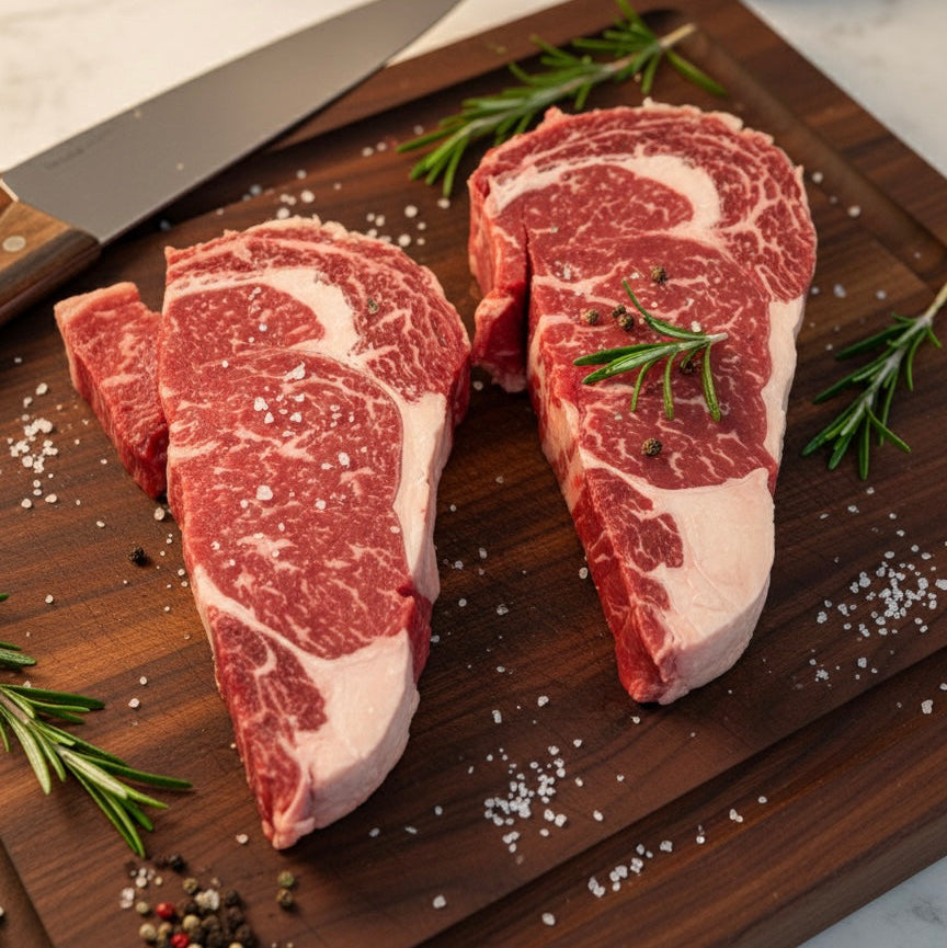 RIB EYE (OJO DE BIFE) - URUGUAY - BLACK ANGUS CERTIFIED - Price 19 / LB