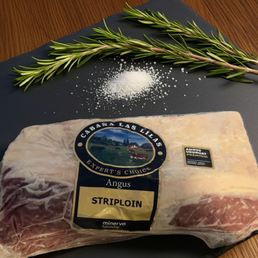 NEW YORK STRIP LOIN (BIFE DE CHORIZO) - CABAÑA LAS LILAS ANGUS CERTIFIED -  URUGUAY - Price $13.99 / LB